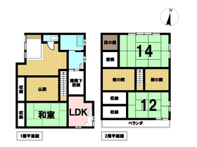 あま市木田西山　中古一戸建て