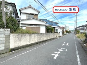 ■●津島市百島町字献上　建築条件なし土地