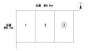 □一宮市三条字郷内西　全3棟　3号棟　新築一戸建て