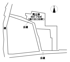 津島市舟戸町　建築条件なし土地