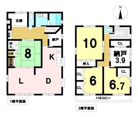 津島市青塚町6丁目　中古一戸建て