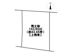 ●名古屋市中川区下之一色町南ノ切　建築条件なし土地