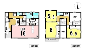 ●一宮市大和町妙興寺字北浦宮地　中古一戸建て