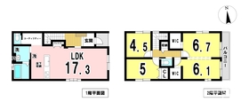一宮市新生1期　全4棟　1号棟　新築一戸建て