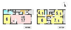 一宮市新生1期　全4棟　2号棟　新築一戸建て