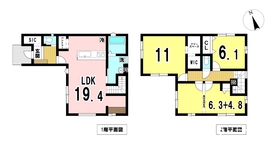 一宮市花池2期　全2棟　2号棟　新築一戸建て