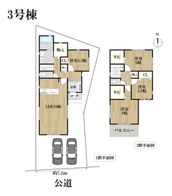 ファーストタウン名古屋市第3熱田区千年　全4棟　3号棟　新築一戸建て