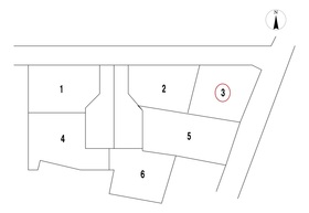 □一宮市木曽川町玉ノ井字四ツ辻東　全6棟　3号棟　新築一戸建て