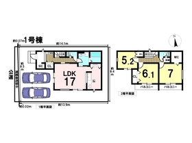 □グラファーレ大治町堀之内深田3期　全2棟　1号棟　新築一戸建て