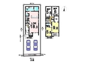 大治町長牧前田　中古一戸建て