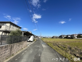 一宮市萩原町富田方字流　建築条件なし土地
