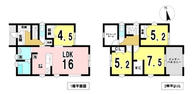 一宮市浅井町東浅井字桜木　全2棟　2号棟　新築一戸建て