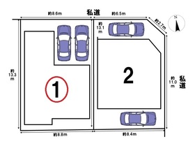 ※□○ファーストタウン名古屋市第１南区六条町　全2棟　1号棟　新築一戸建て
