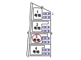 名古屋市北区北久手町　建築条件なし土地