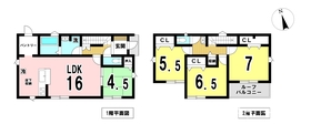 一宮市明地24-1期　全3棟　1号棟　新築一戸建て