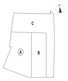 一宮市杉山字郷内　全3区画　A区画　建築条件なし土地