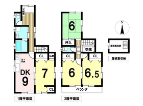 北名古屋市久地野河原　中古一戸建て