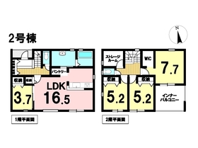 □リーブルガーデン大治町堀之内深田　全2棟　2号棟　新築一戸建て
