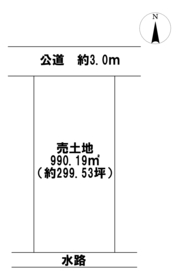 一宮市常願通　建築条件なし土地