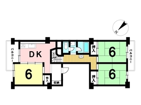 ●中富住宅F棟
