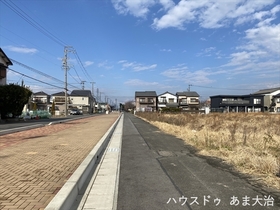 ◎あま市上萱津左渡　全3区画　1号地　建築条件なし土地