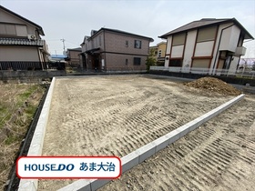 ◎あま市上萱津左渡　全3区画　2号地　建築条件なし土地