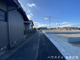 あま市花正郷中　全5区画　D区画　建築条件なし土地