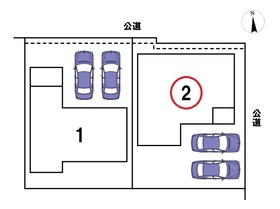 グラファーレあま市金岩江西下4期　全2棟　2号棟　新築一戸建て
