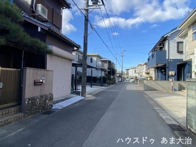 あま市七宝町秋竹壱町田　建築条件なし土地