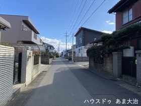 あま市七宝町秋竹壱町田　建築条件なし土地