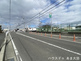 あま市坂牧北浦　建築条件なし土地