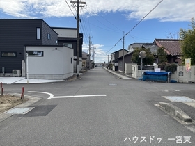 一宮市木曽川町外割田字高照寺東　全3区画　1号地　建築条件なし土地