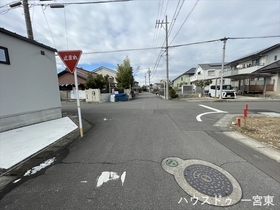 一宮市木曽川町外割田字高照寺東　全3区画　2号地　建築条件なし土地