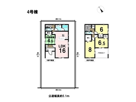クレイドルガーデン川越町亀崎新田第3　全5棟　4号棟　新築一戸建て