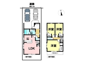 ※●名古屋市中川区戸田西2丁目　中古一戸建て