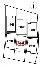 MELDIA名古屋市北区大我麻町　全6棟　5号棟　新築一戸建て