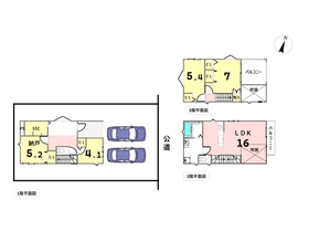 MELDIA南区西又兵ヱ町243① 　全１棟　新築一戸建て