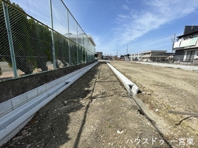一宮市木曽川町黒田七ノ通り　全4区画　A区画　建築条件なし土地