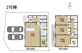 クレイドルガーデン名古屋市港区知多第2　全2棟　2号棟　新築一戸建て