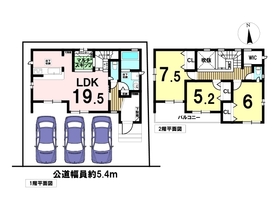 ブルーミングガーデン愛西市諸桑町東浦　全1棟　新築一戸建て