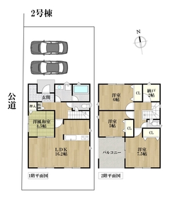 クレイドルガーデン名古屋市港区東茶屋第3　全2棟　2号棟　新築一戸建て