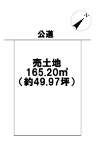 ●愛西市早尾町南川並　建築条件なし土地