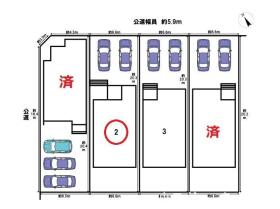 ファーストタウン清須市第4西枇杷島町古城　全4棟　2号棟　新築一戸建て