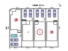 ファーストタウン清須市第4西枇杷島町古城　全4棟　3号棟　新築一戸建て