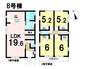 ハートフルタウン弥富市平島東　全3棟　B号棟　新築一戸建て