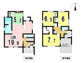 一宮市小信中島字御社来　中古一戸建て