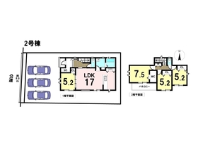 名古屋市中川区下之一色町8期　全2棟　2号棟　新築一戸建て