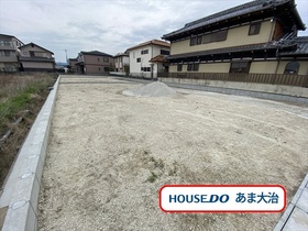 あま市上萱津左渡　全3区画　3号地　建築条件なし土地