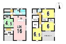 一宮市北神明町第3　全4棟　2号棟　新築一戸建て
