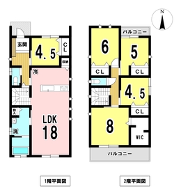 □岐阜市竜田町6丁目　全2棟　B棟　新築一戸建て
